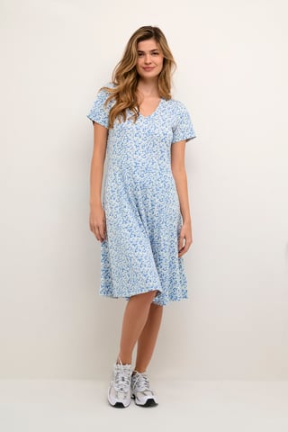 Kleid Regular fit blue white