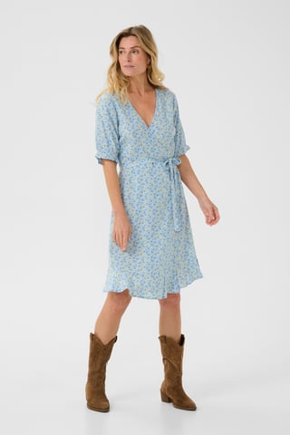 Kleid Feminine Blue Yellow Small Floral blue multi