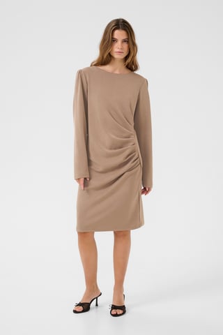 Jerseykleid Feminine beige