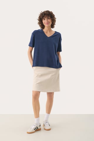 T-shirt Lockere Passform Oceana dark blue