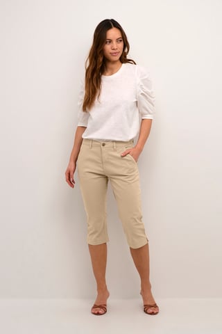 Caprihose Slim/ Regular fit Dune beige