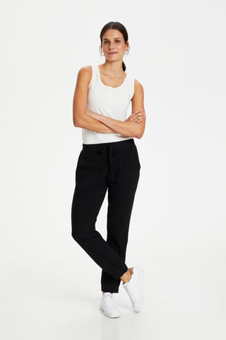 Pants Suiting Relaxed fit Black