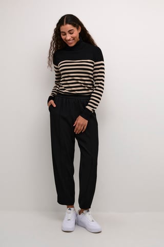 Casual Hose Regular fit Black