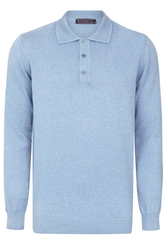 Polo Kragen Langarm Pullover Afonso