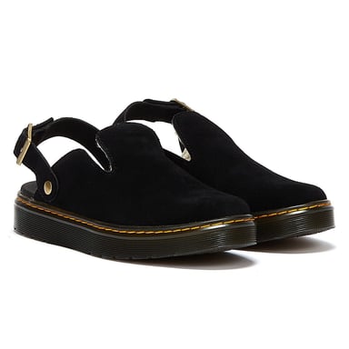 Einkaufen Für Carlson Eh Wildlederimitat-Sandalen Mit Schwarzen Kunstpelzfutter.