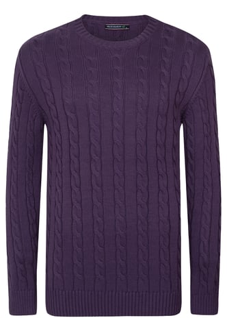 Zopfmuster Pullover Manuel