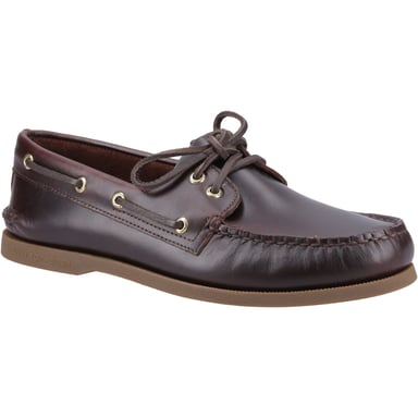 Sperry Authentic 2-Augen-Leder Herren Amaretto Bootschuhe