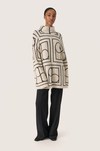 Strickpullover Casual fit white