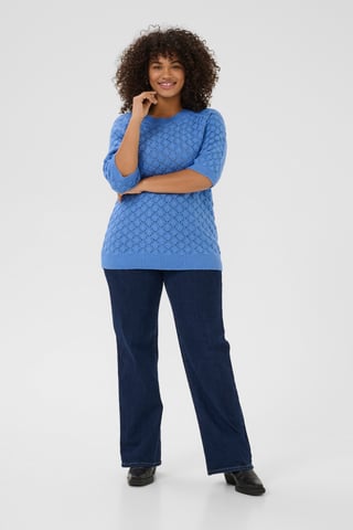 Strickpullover Loose fit blue