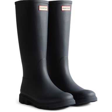 Hunter Downpour Tall Boot Damen Gummistiefel In Marineblau
