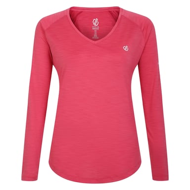 Dare 2B Damen Langarmshirt Discern (Pastell-Rosa)