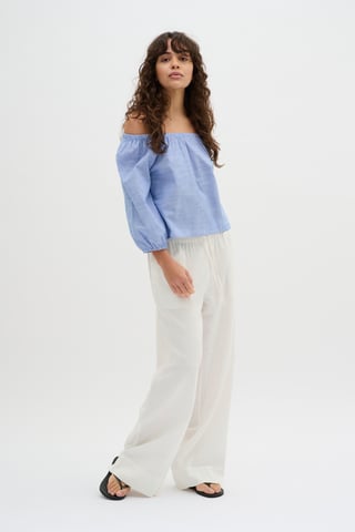 Kurzarm-Bluse Loose fit