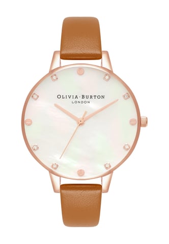 Olivia Burton Damenuhr Quartz Silber