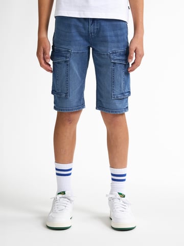Petrol Industries - Torino Cargo-Shorts Denim Aventura Jungen - Blau