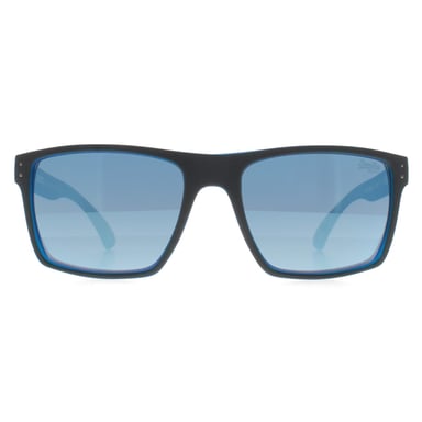 Superdry Quadrat Herren Mattgrau Fluro Blau Blauspiegel Kobe