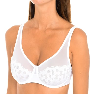 Großzügiger Bügel-BH mit Broderie 00ASD für Damen
