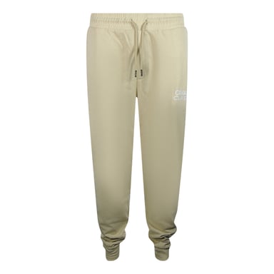 Beige Jogginghose „cavalli Class" Mit Auffälligem Logo