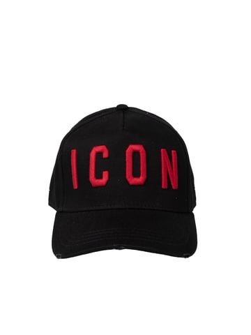 Dsquared2 Baseballmütze ICON Herren schwarz