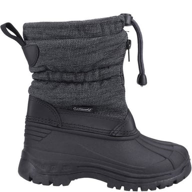 Cotswold - Kinder Gummistiefel "Bathford" (Grau/Schwarz)