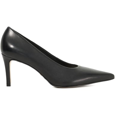 Dune Aspirierende Leder Damen Schwarze Schuhe