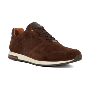 Dune-Trilogie Wildleder Herren Schnürschuhe in Braun