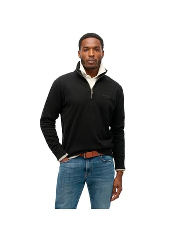 Superdry Herren Essential Logo Henley Pullover