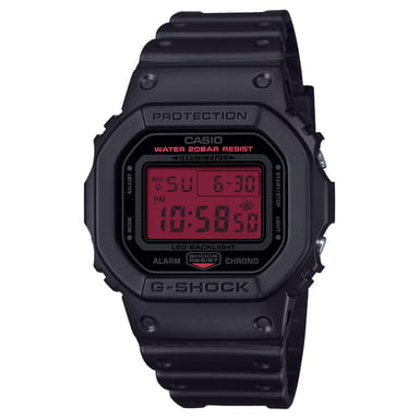 Casio G-shock Schwarz Herren Armbanduhr DW-5600BBR-1ER