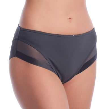 Großzügiger Slip mit Tüll D0A63 für Damen