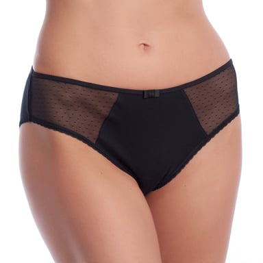 Generous D0ASG Damen Slip mit seitlicher Spitze