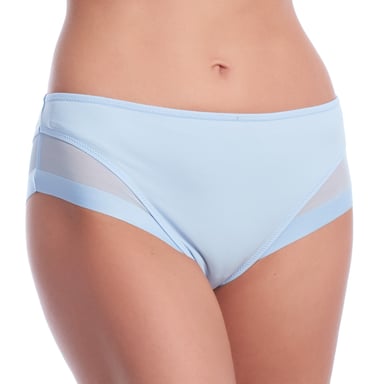 Großzügiger Slip mit Tüll D0A63 für Damen
