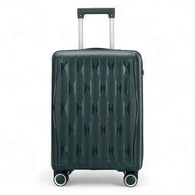 Robuster Hartschalen-Kabinenkoffer 37,5 x 20,5 x 55 cm TSA-Gepäck passend für Easyjet, Ryanair, Wizzair