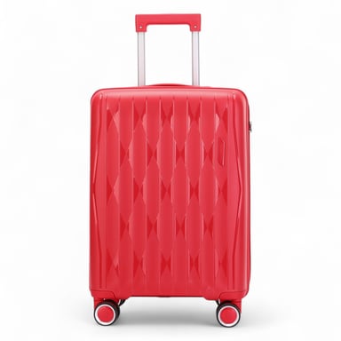 Robuster Hartschalen-Kabinenkoffer 37,5 x 20,5 x 55 cm TSA-Gepäck passend für Easyjet, Ryanair, Wizzair