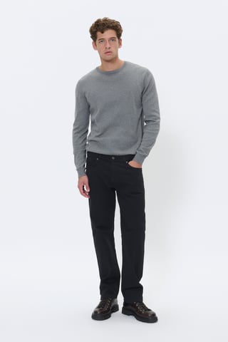 Jeans MAMike Gerade Passform black
