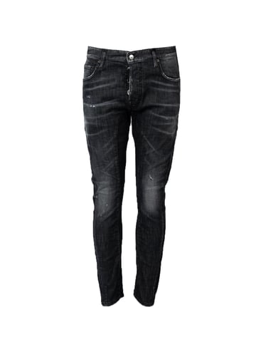 Dsquared2 Jeans Tidy Biker Jean Herren schwarz