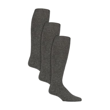 3er Pack Fischer Socken | Lange Wollsocken für Männer | Knielange Angelsocken