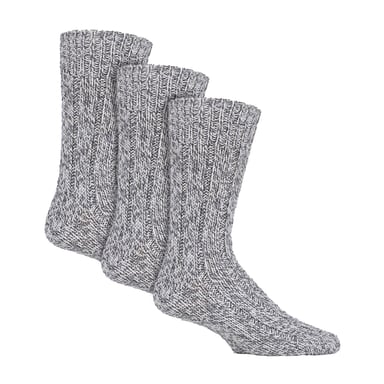 3er-Pack Herren Wollstiefelsocken | Dicke Pennine Walker Socken | Outdoorschuh-Socken