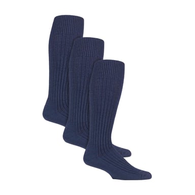 3er-Pack Herren Stulpenstrümpfe für Outdoor-Gummistiefel | Knielange Militärsocken