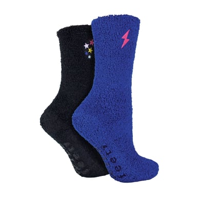 2er Pack Damen Gemütliche Lounge-Socken für den Schlaf