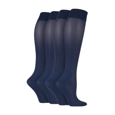 Unisex 4 Paar 40 Denier Graduierte Kompressionsstrümpfe – Belebende Socken