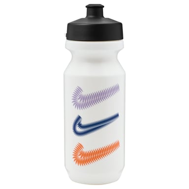 Nike - Wasserflasche, Weite Trinköffnung, 650ml (Weiß)