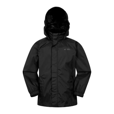 Mountain Warehouse - "Pakka" Wasserfeste Jacke und Hose im Set für Kinder (Schwarz)