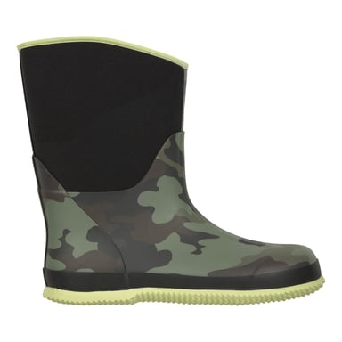 Mountain Warehouse - Kinder Gummistiefel "Puddle", Tarnmuster (Schwarz)