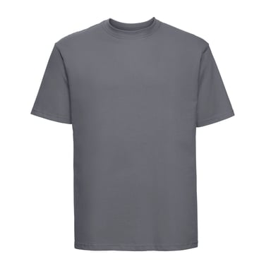 Russell Herren Organik T-Shirt Kurzarm (Grau)