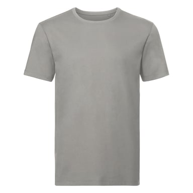 Russell Herren Organik T-Shirt Kurzarm (Steinfarben)
