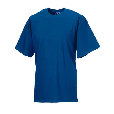 Russell Herren Organik T-Shirt Kurzarm (Kräftiges Königsblau)