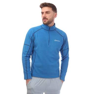 Berghaus - "Cuerden" Fleece-Oberteil mit halbem Reißverschluss für Herren (Blau)