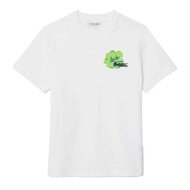 Lacoste - T-Shirt Floral für Damen (Weiß)