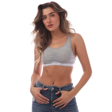 Reebok - "Jackie" BH für Damen (Grau)