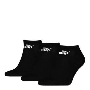 Puma - Sneaker-Socken für Herren/Damen Unisex(3er-Pack) (Schwarz)