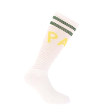 Palm Angels - Socken für Herren/Damen Unisex (Weiß/Gelb)